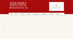 Desktop Screenshot of jesuspeoplemiami.org